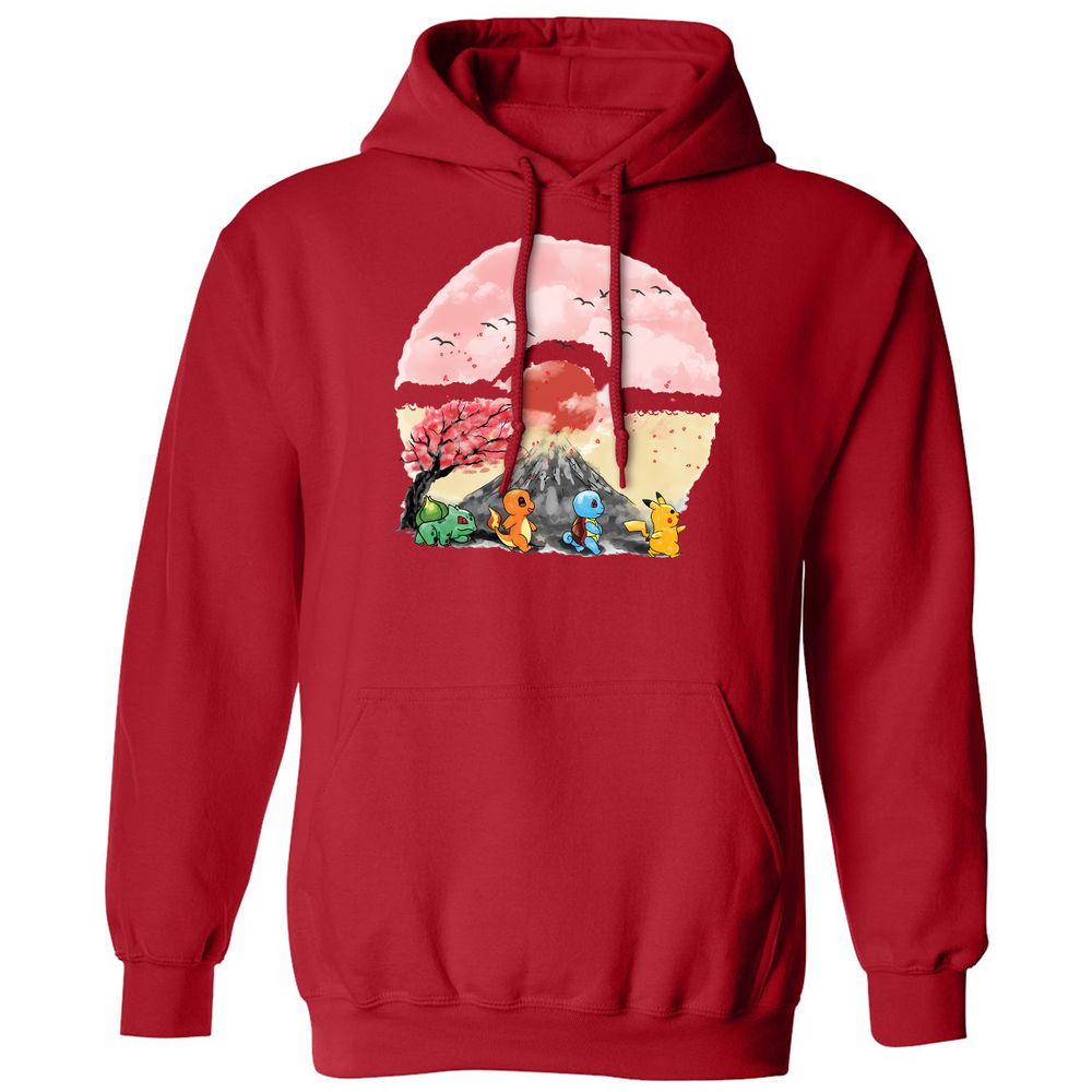 Classic Unisex Hoodie - FSFGDYLA - Red - 5