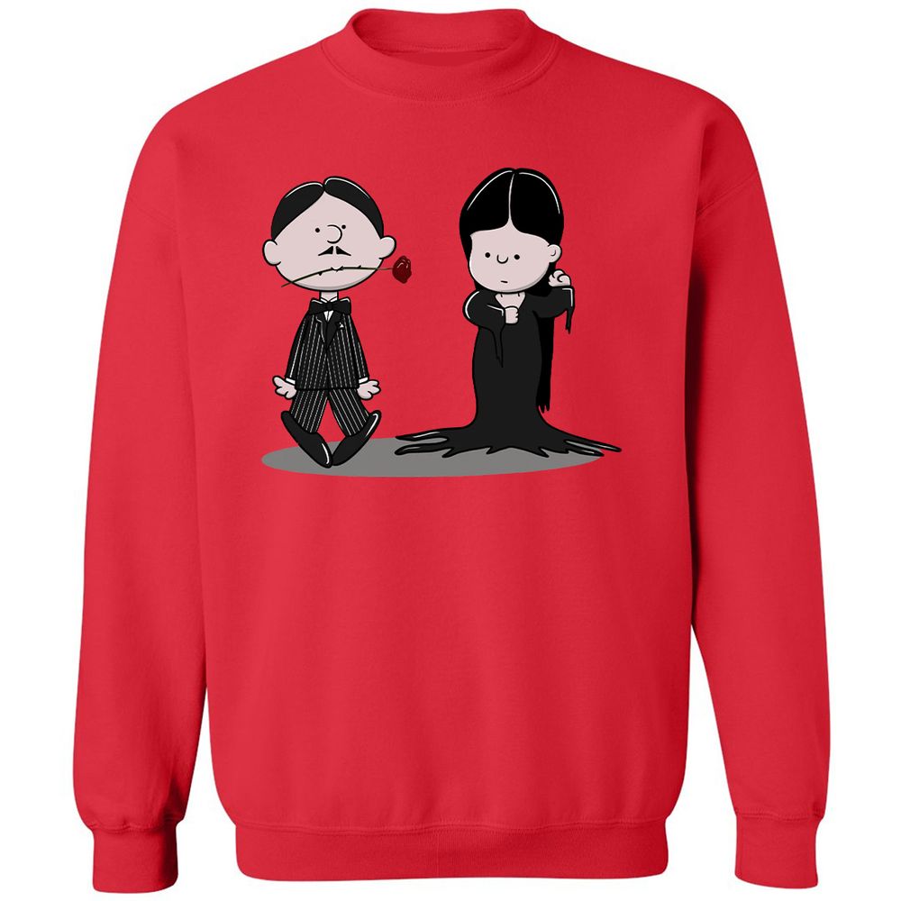 Classic Unisex Sweatshirt - QMA1UTKQ - Red - 5