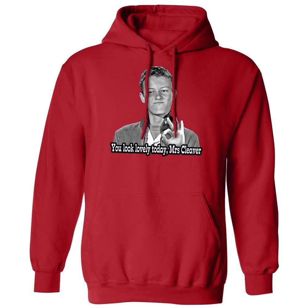 Classic Unisex Hoodie - 98Q6U53Z - Red - 5