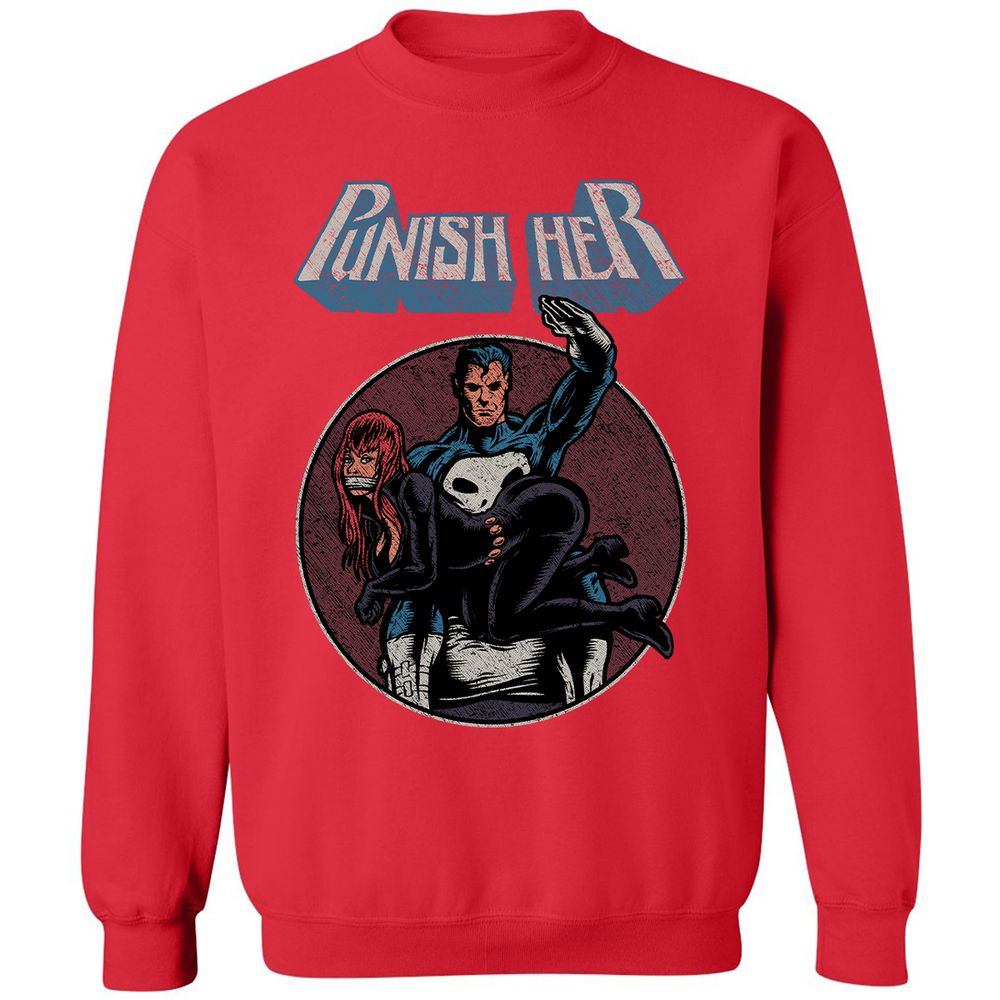 Classic Unisex Sweatshirt - MSHDFAQQ - Red - 5