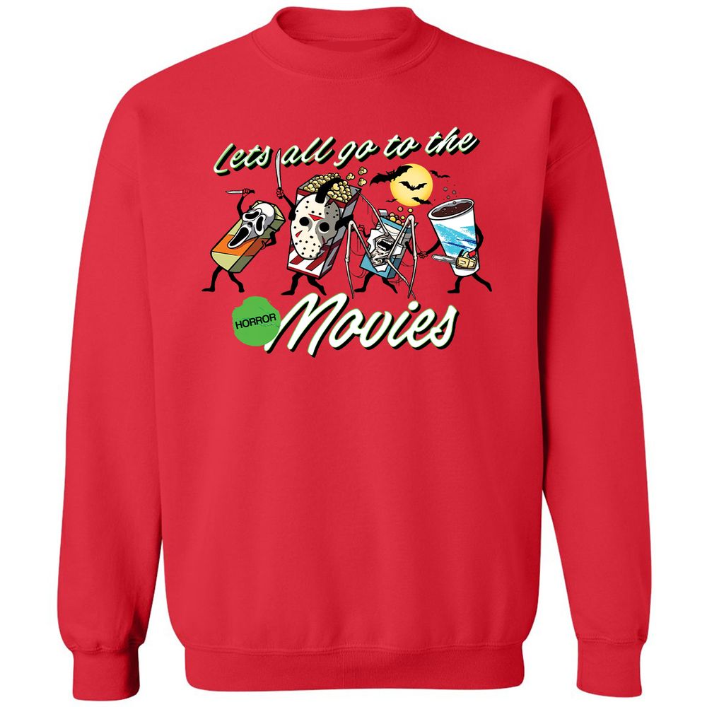 Classic Unisex Sweatshirt - 6FHCZF5H - Red - 5