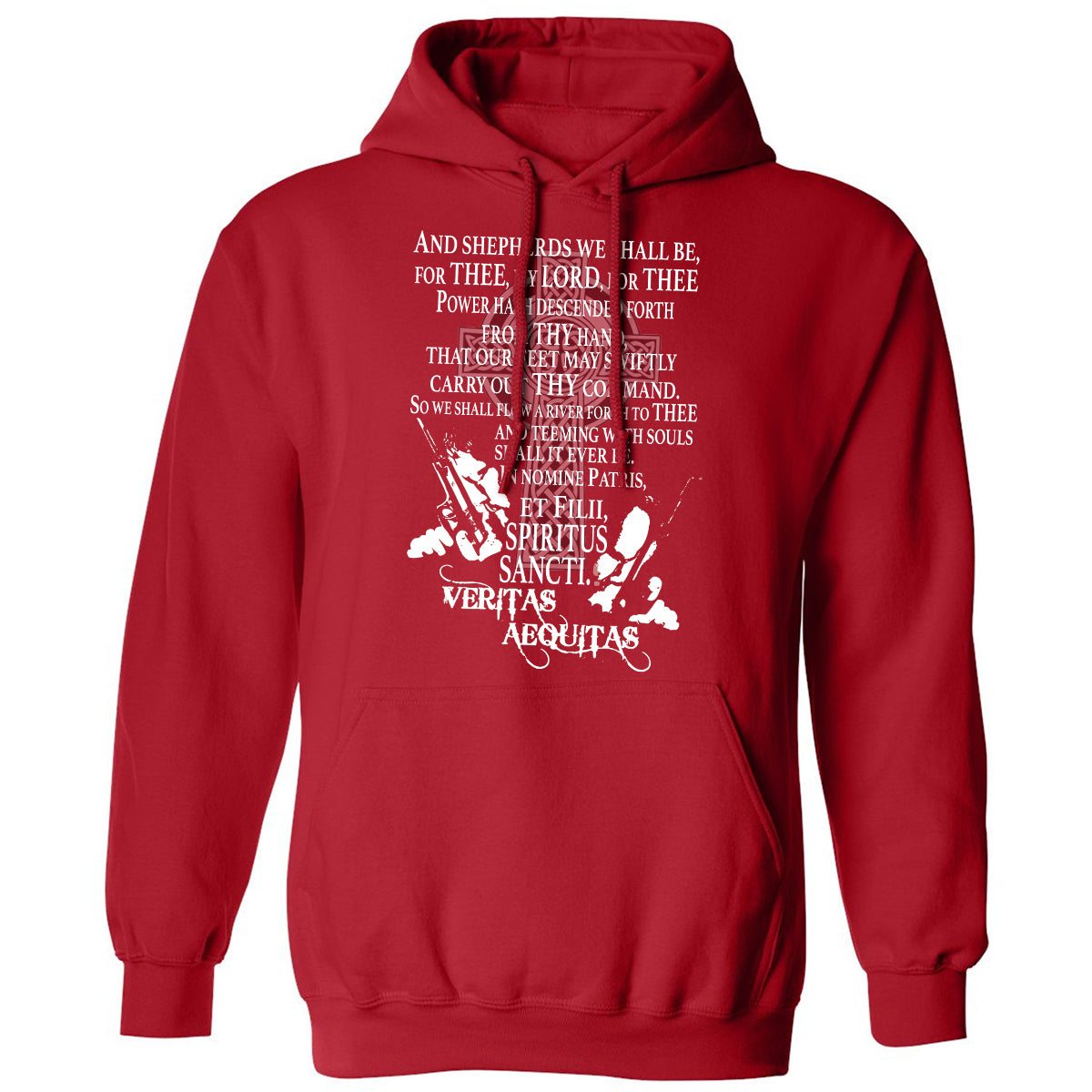 Classic Unisex Hoodie - A8GWYHGT - Red - 5