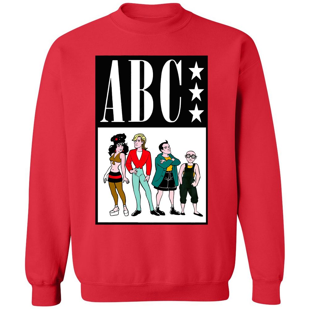 Classic Unisex Sweatshirt - AZREDFKP - Red - 5