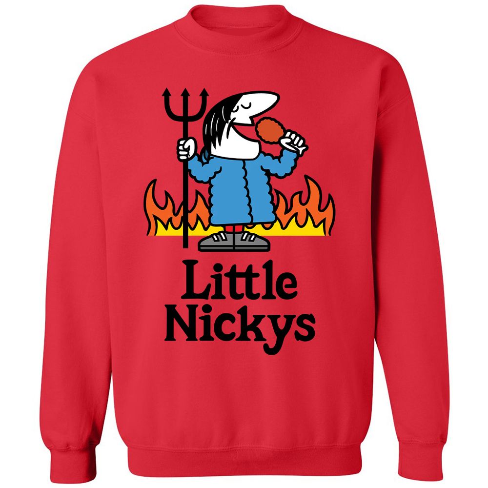Classic Unisex Sweatshirt - W8VXH2YQ - Red - 5