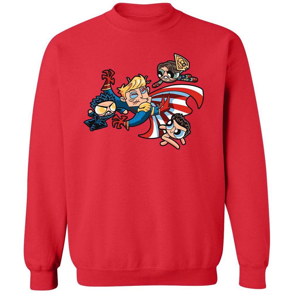 Classic Unisex Sweatshirt - KN78RZJP - Red - 5