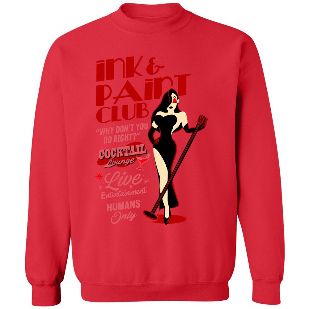 Classic Unisex Sweatshirt - PWUCTWB7 - Red - 5