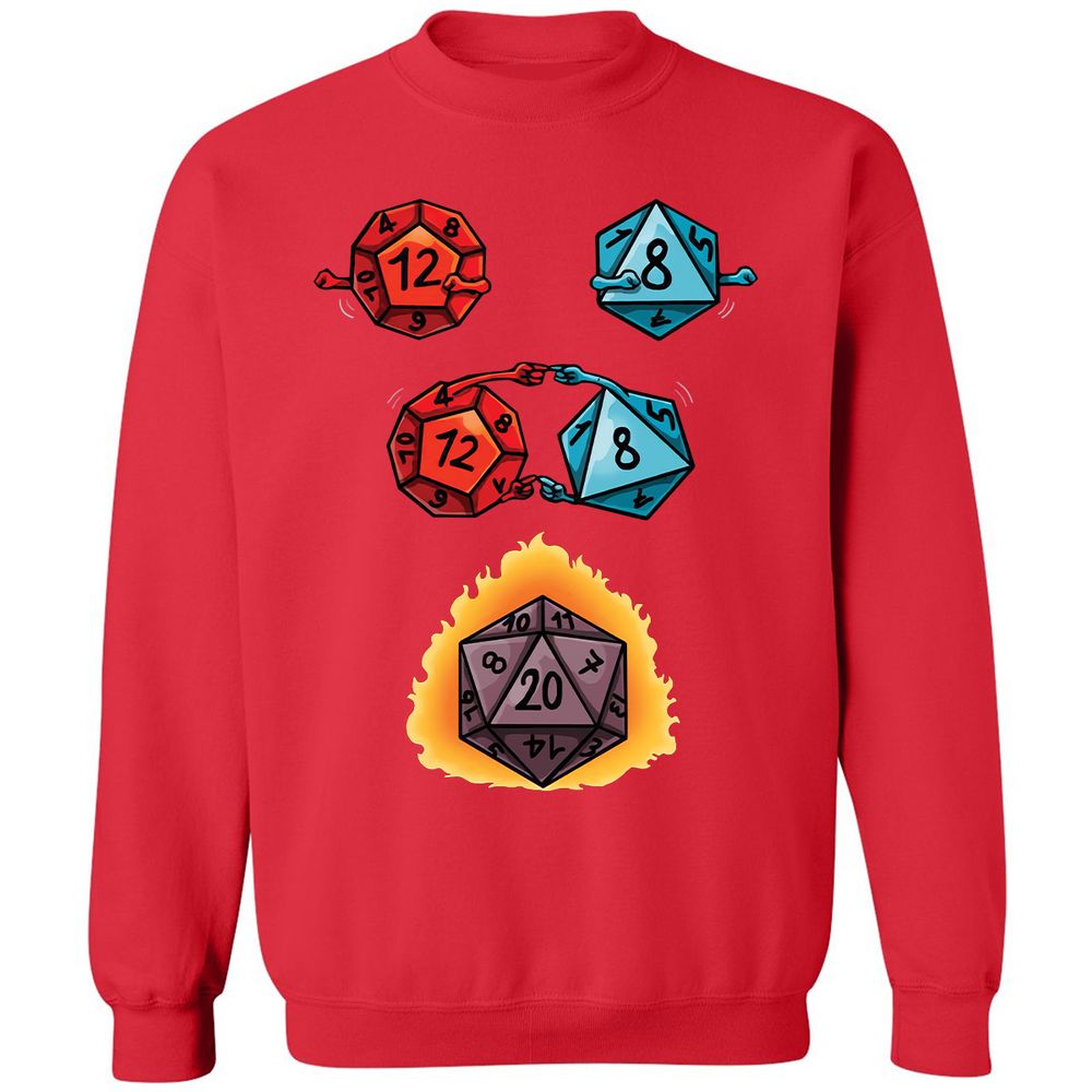 Classic Unisex Sweatshirt - G7F3GJTF - Red - 5