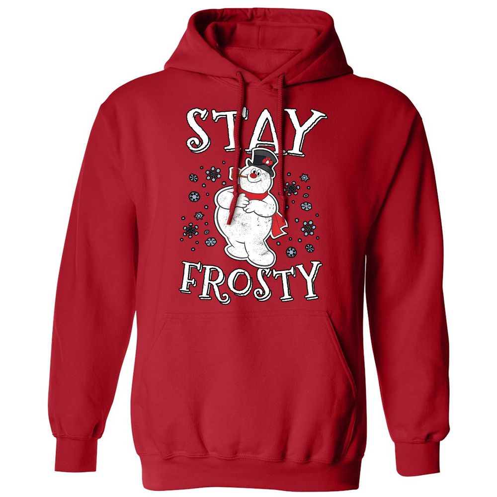 Classic Unisex Hoodie - SJEW6T3A - Red - 5