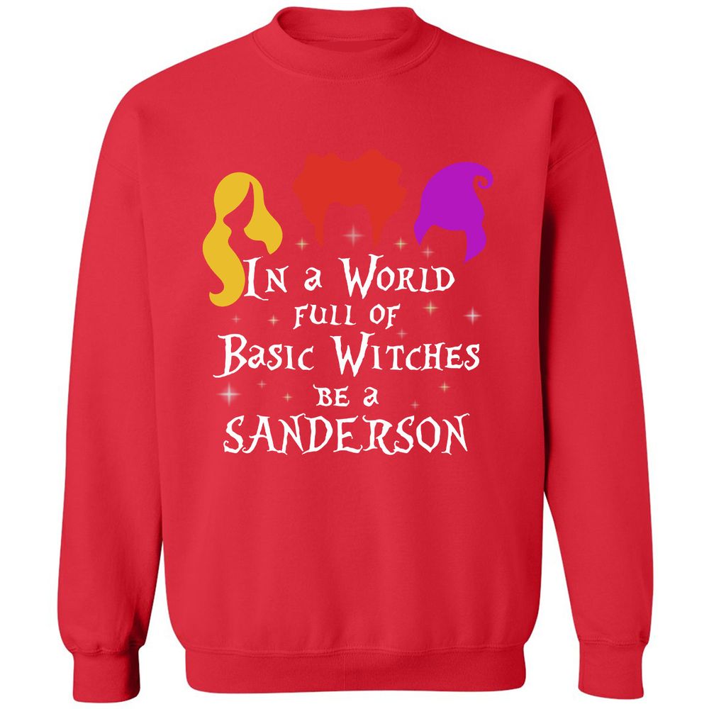 Classic Unisex Sweatshirt - NXABNQYF - Red - 5