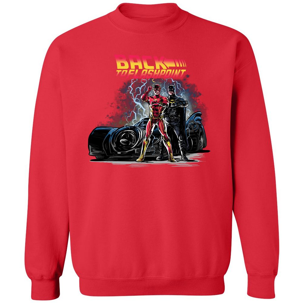 Classic Unisex Sweatshirt - 1VLNXQNG - Red - 5