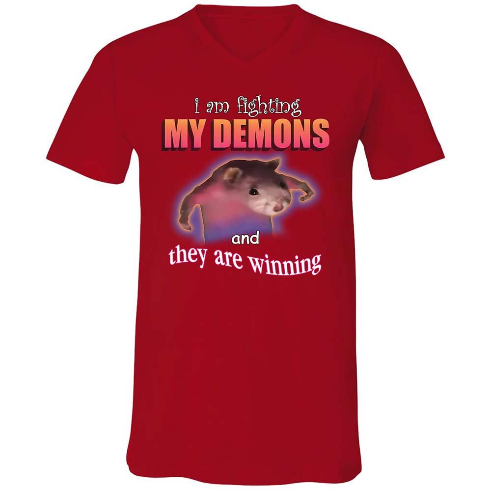 I'm fighting my demons - Red - 5