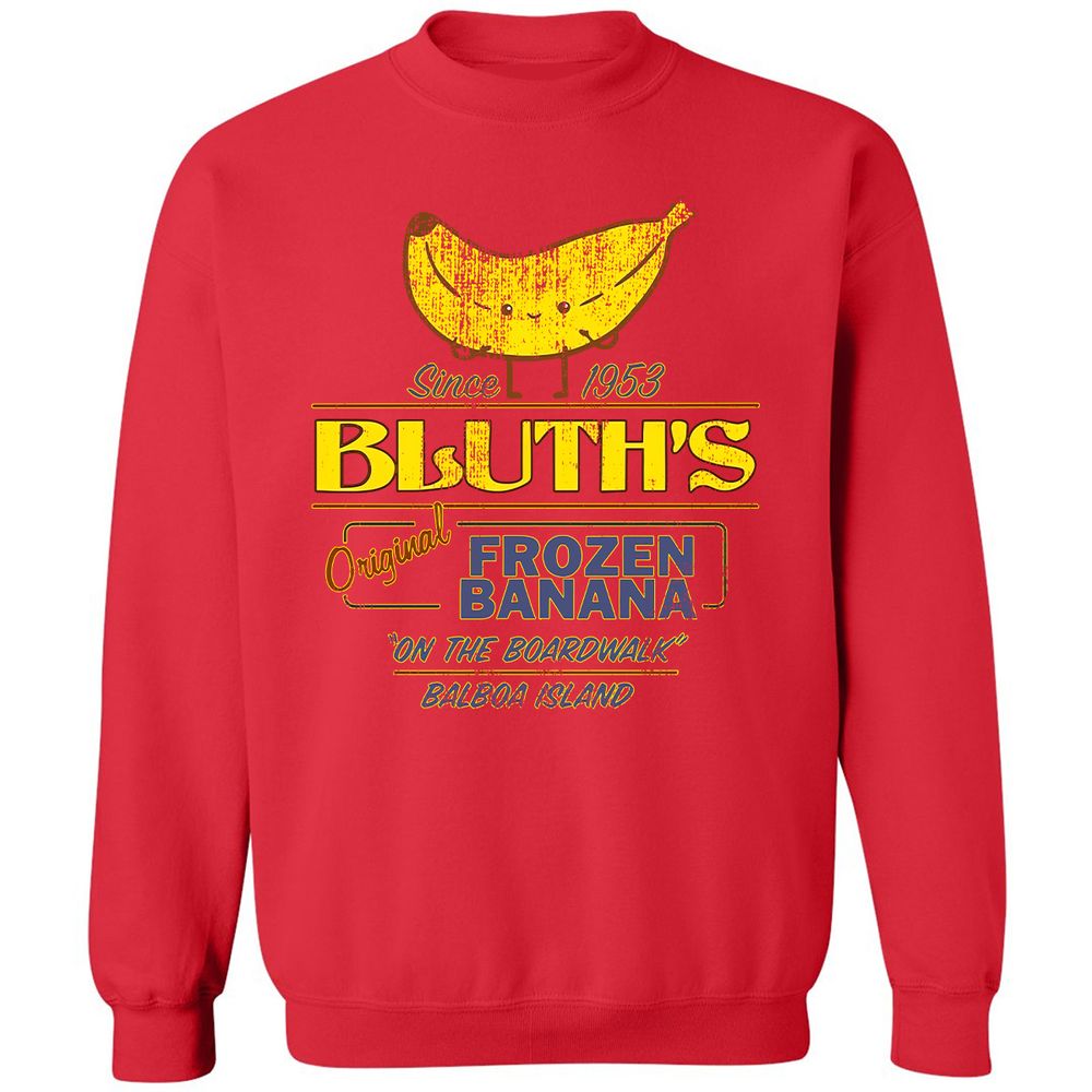 Classic Unisex Sweatshirt - PFVHGEDF - Red - 5