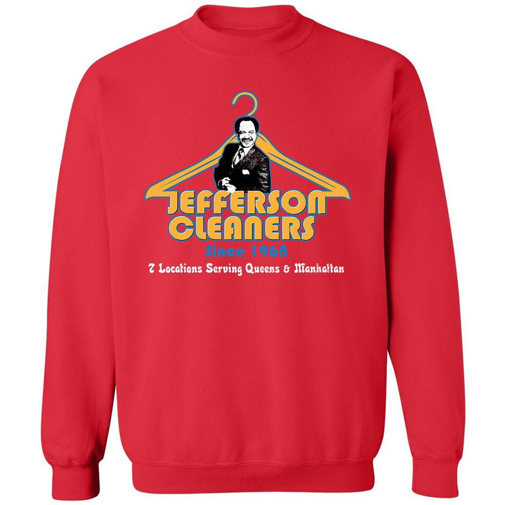 Classic Unisex Sweatshirt - 3R7JXFUR - Red - 5