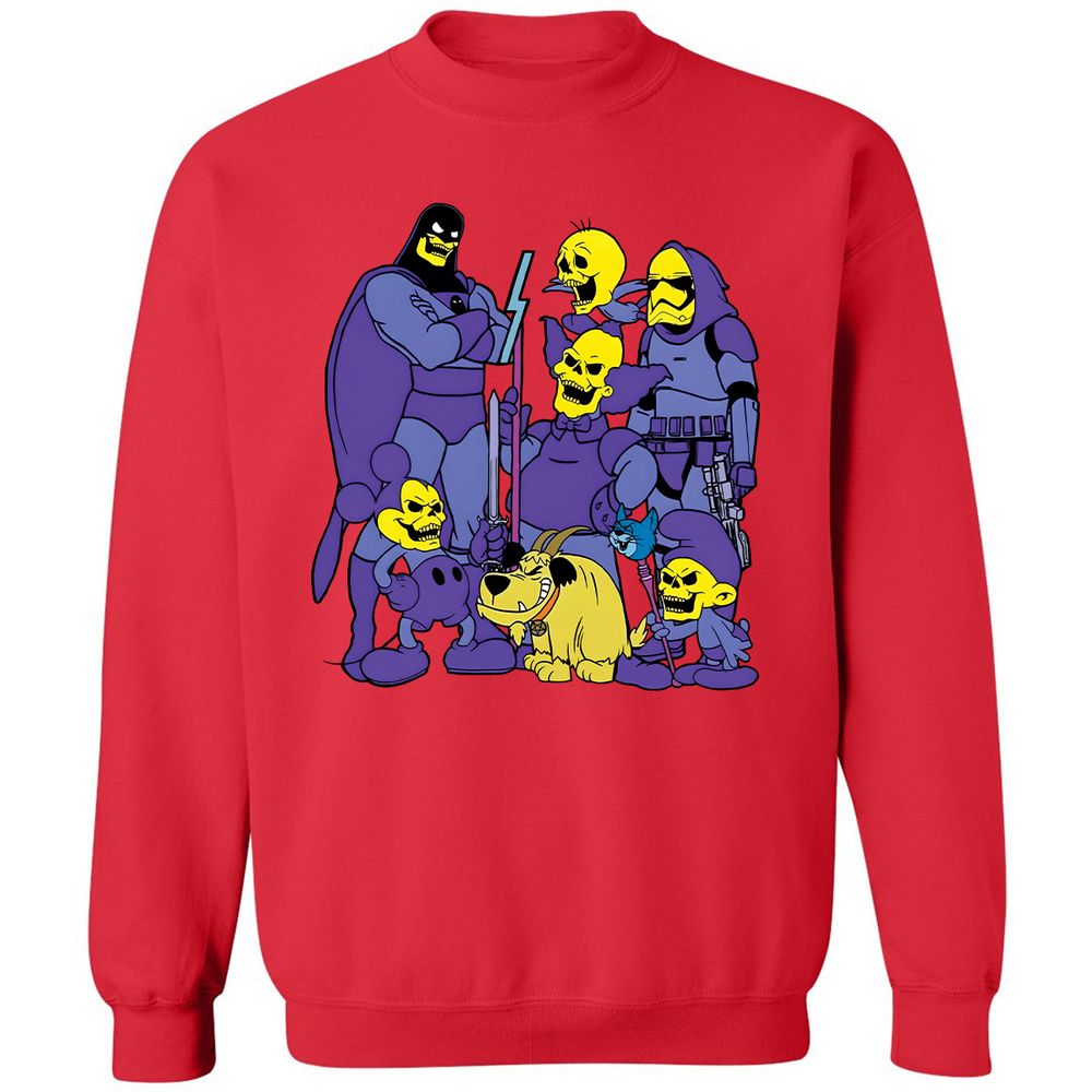 Classic Unisex Sweatshirt - LG3HLCFS - Red - 5