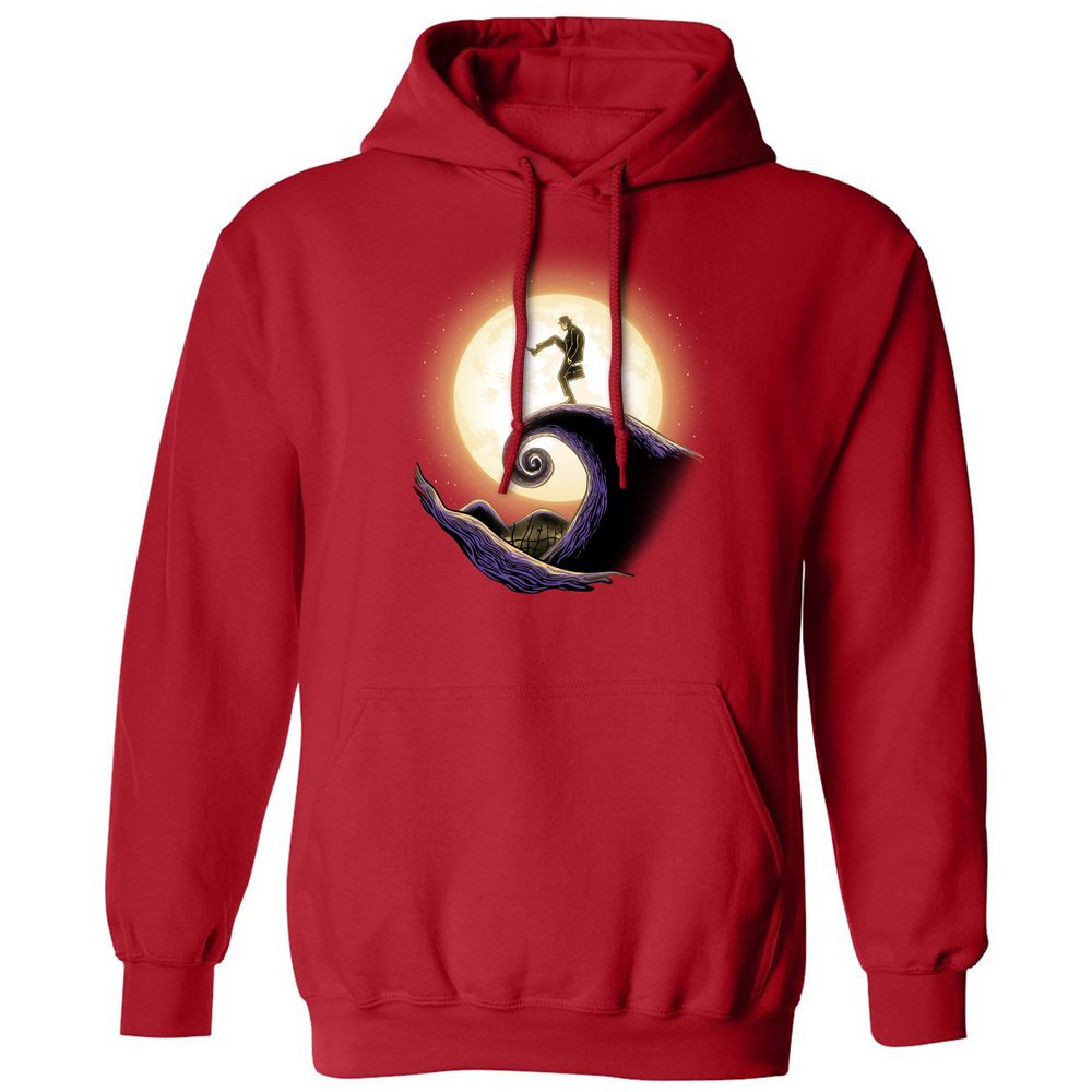 Classic Unisex Hoodie - LL6ZEBKX - Red - 5