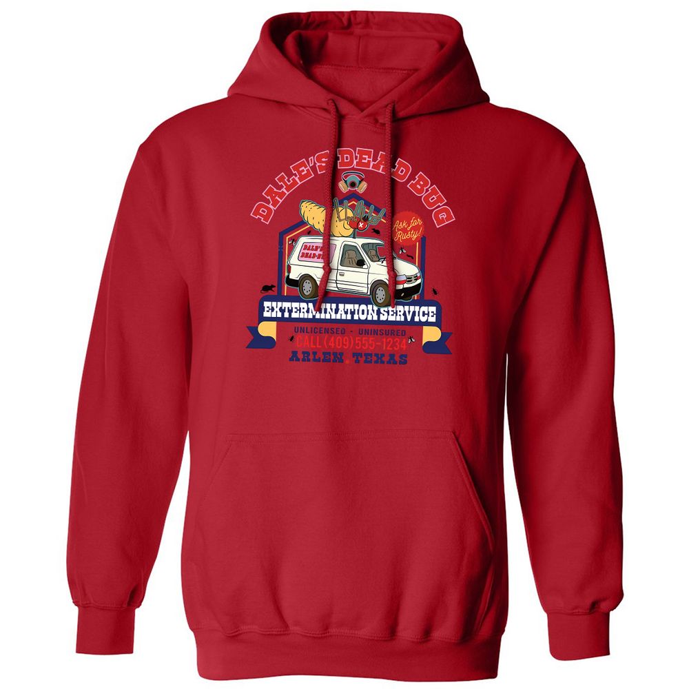Classic Unisex Hoodie - EHN795KP - Red - 5