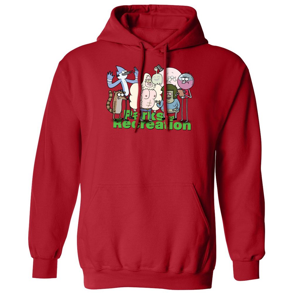 Classic Unisex Hoodie - M85U6JJC - Red - 5