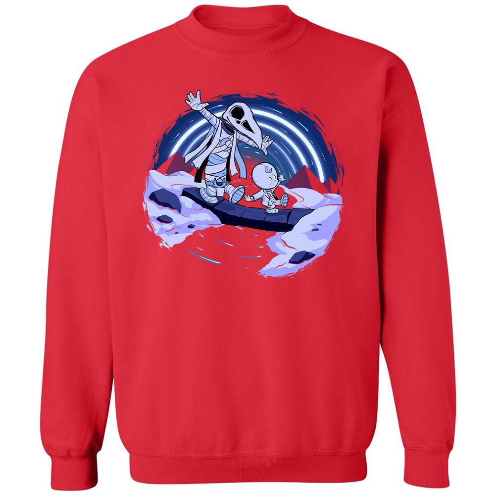 Classic Unisex Sweatshirt - TCYL1MQC - Red - 5