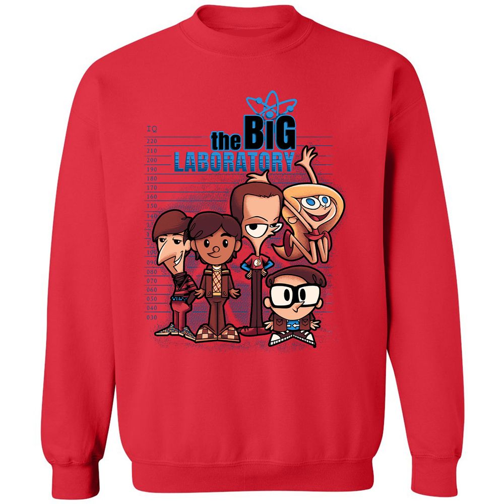 Classic Unisex Sweatshirt - W6KW139D - Red - 5