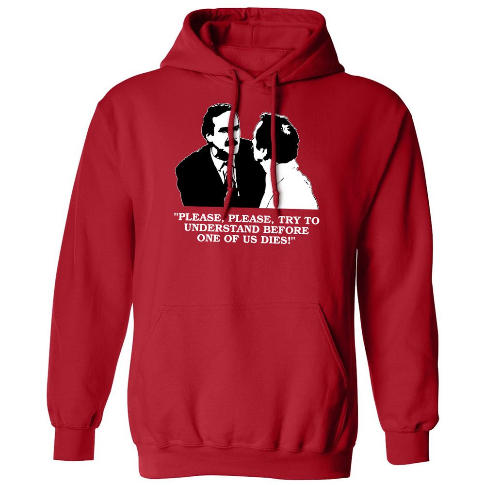 Classic Unisex Hoodie - M5X2DE6V - Red - 5