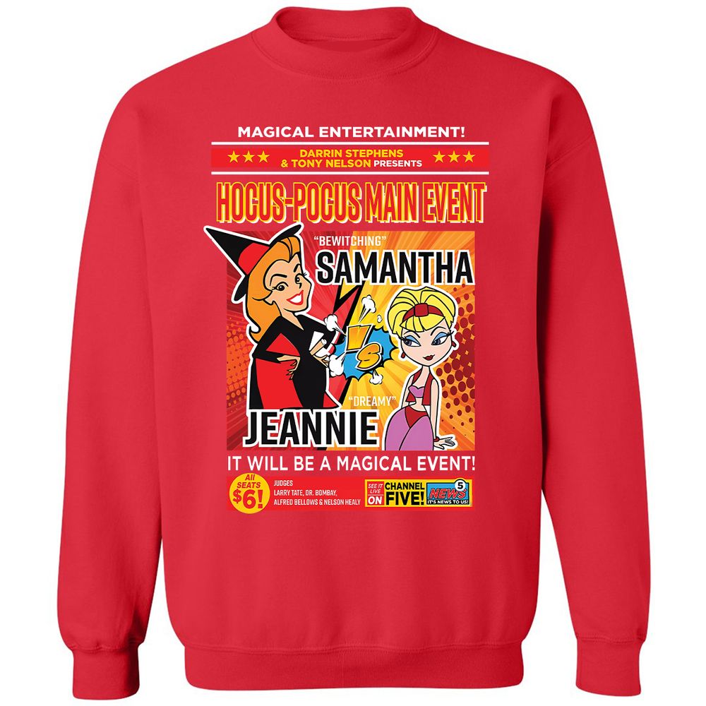 Classic Unisex Sweatshirt - T7CT391V - Red - 5