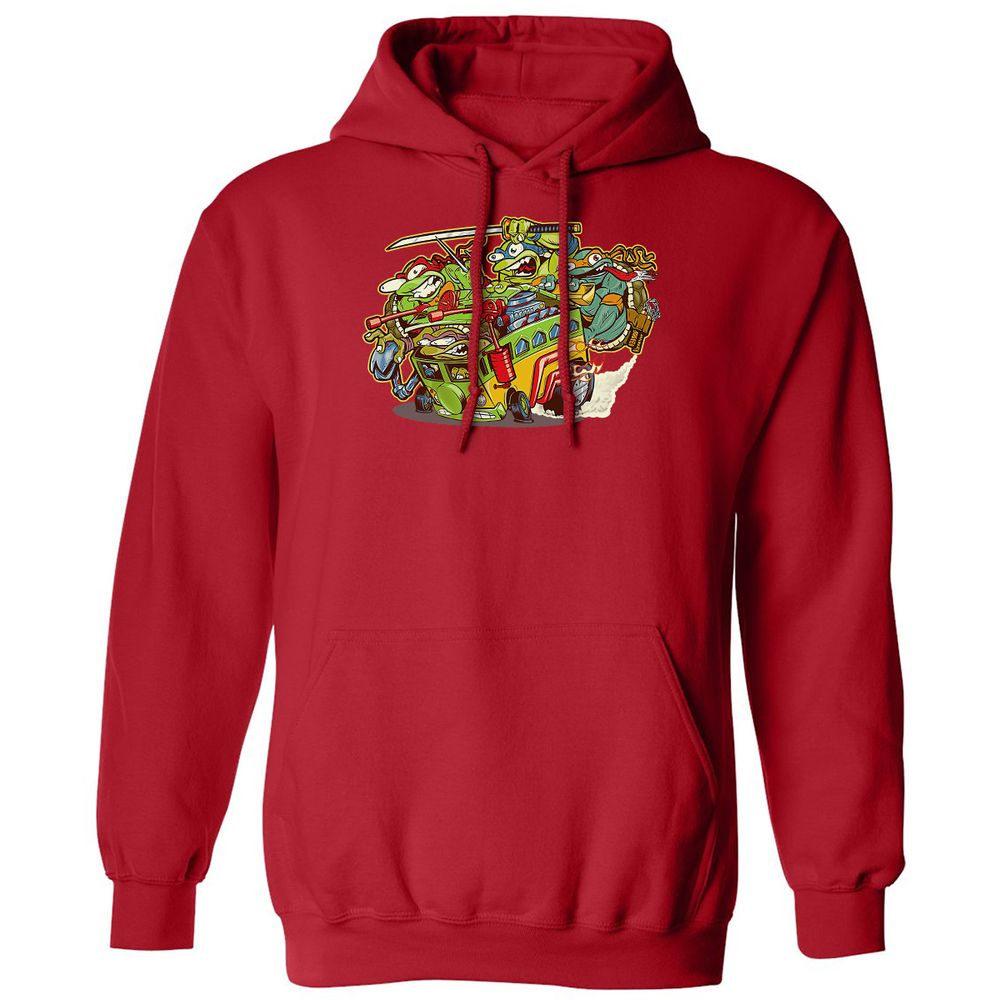 Classic Unisex Hoodie - SJ88699N - Red - 5