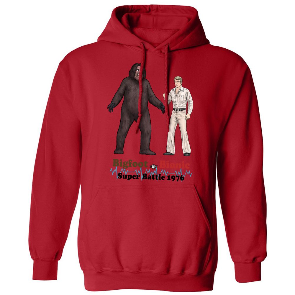 Classic Unisex Hoodie - TSN6SNK8 - Red - 5
