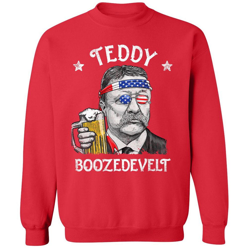 Classic Unisex Sweatshirt - 2D1BW7XD - Red - 5