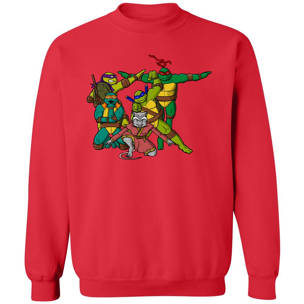 Classic Unisex Sweatshirt - 42MLFXQH - Red - 5