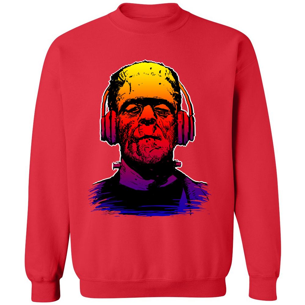 Classic Unisex Sweatshirt - BWVNCXKL - Red - 5