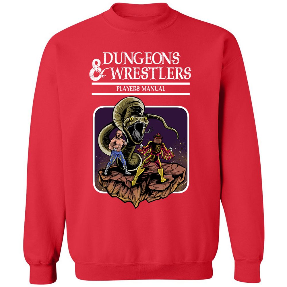 Classic Unisex Sweatshirt - VQ2XA5FW - Red - 5
