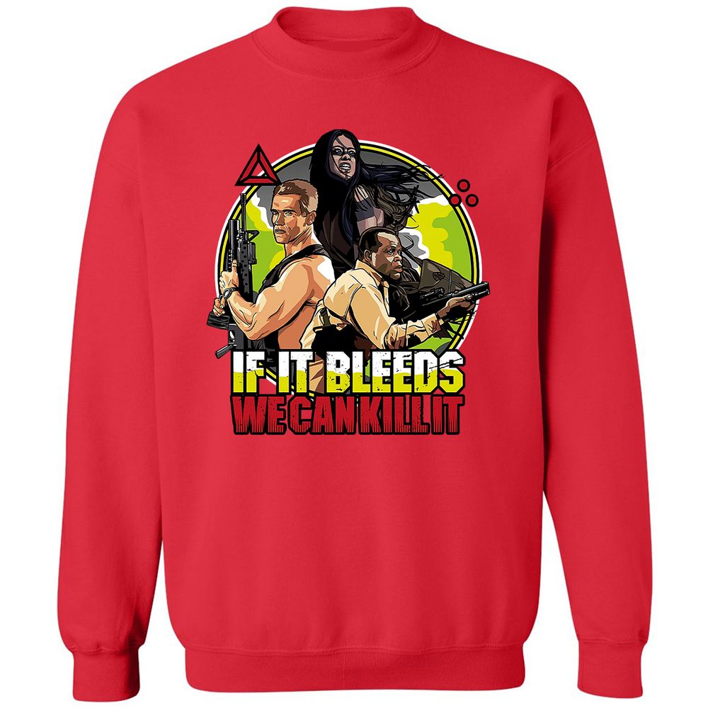 Classic Unisex Sweatshirt - 6E47VXJF - Red - 5