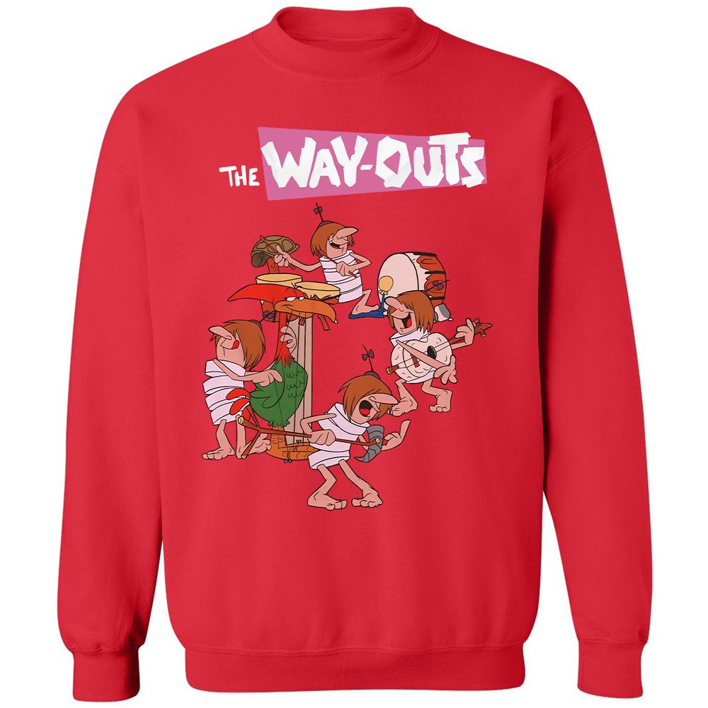 Classic Unisex Sweatshirt - PNWEVJQT - Red - 5