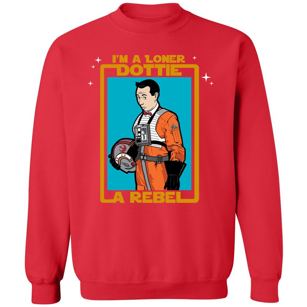 Classic Unisex Sweatshirt - U8EGR3AQ - Red - 5