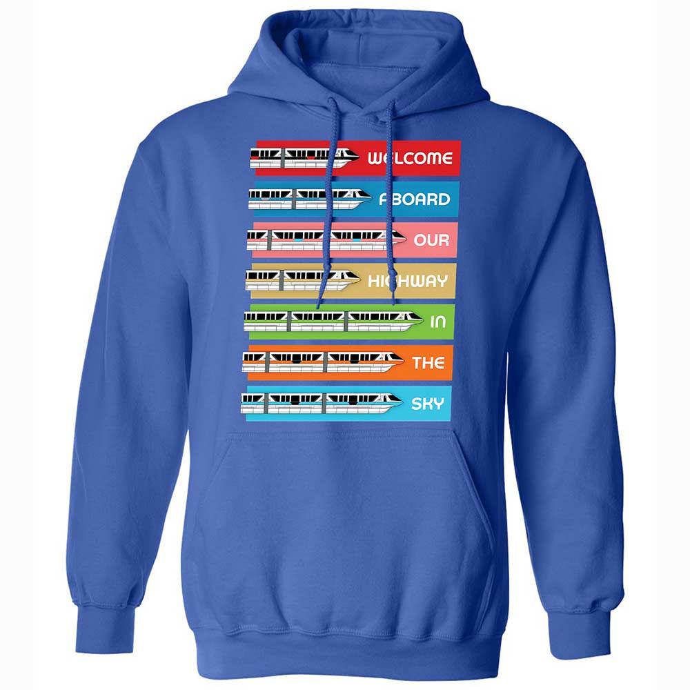 Classic Unisex Hoodie - Black - Royal - 5
