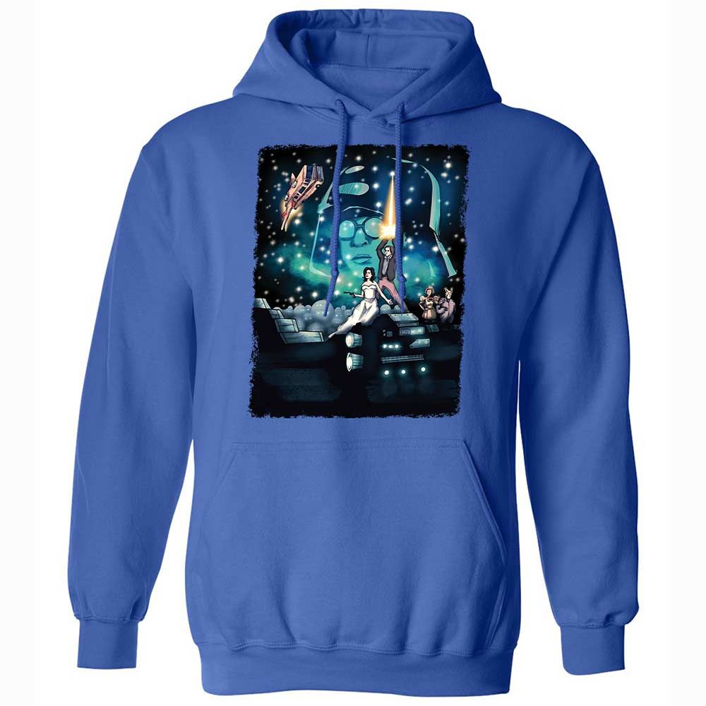 Classic Unisex Hoodie - J15MGK5Y - Royal - 5