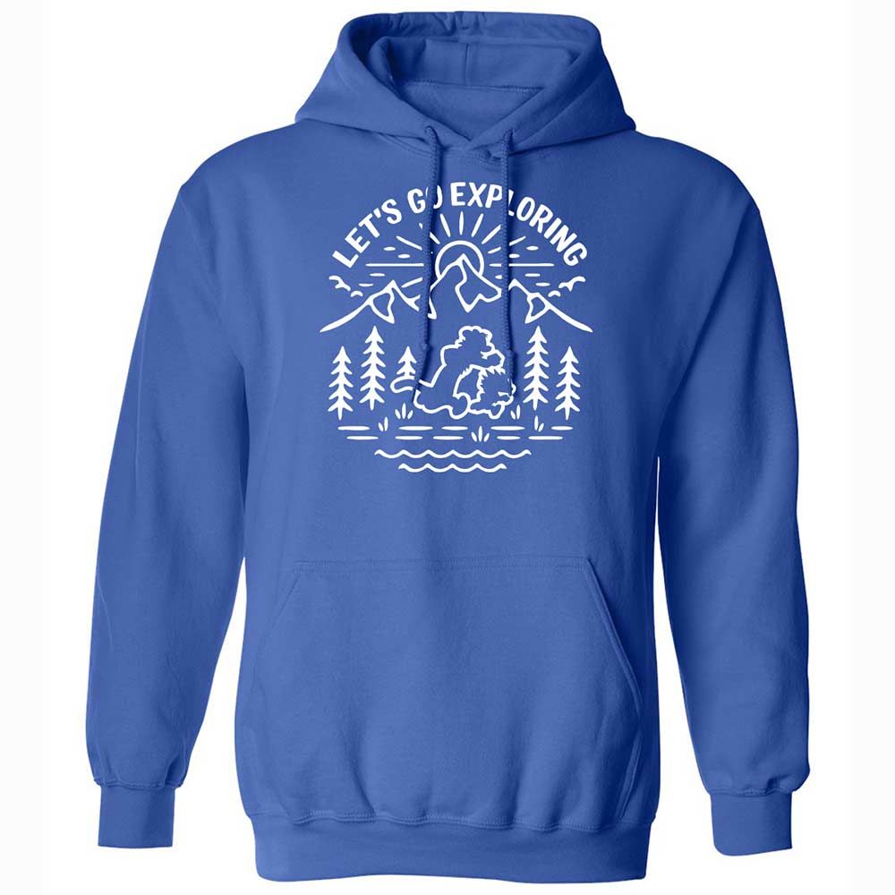 Classic Unisex Hoodie - EFQ7QKBG - Royal - 5