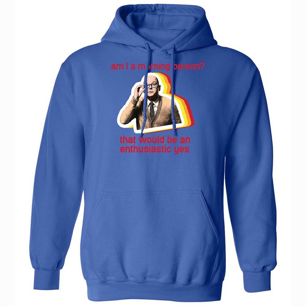 Classic Unisex Hoodie - ASFD7SLT - Royal - 5