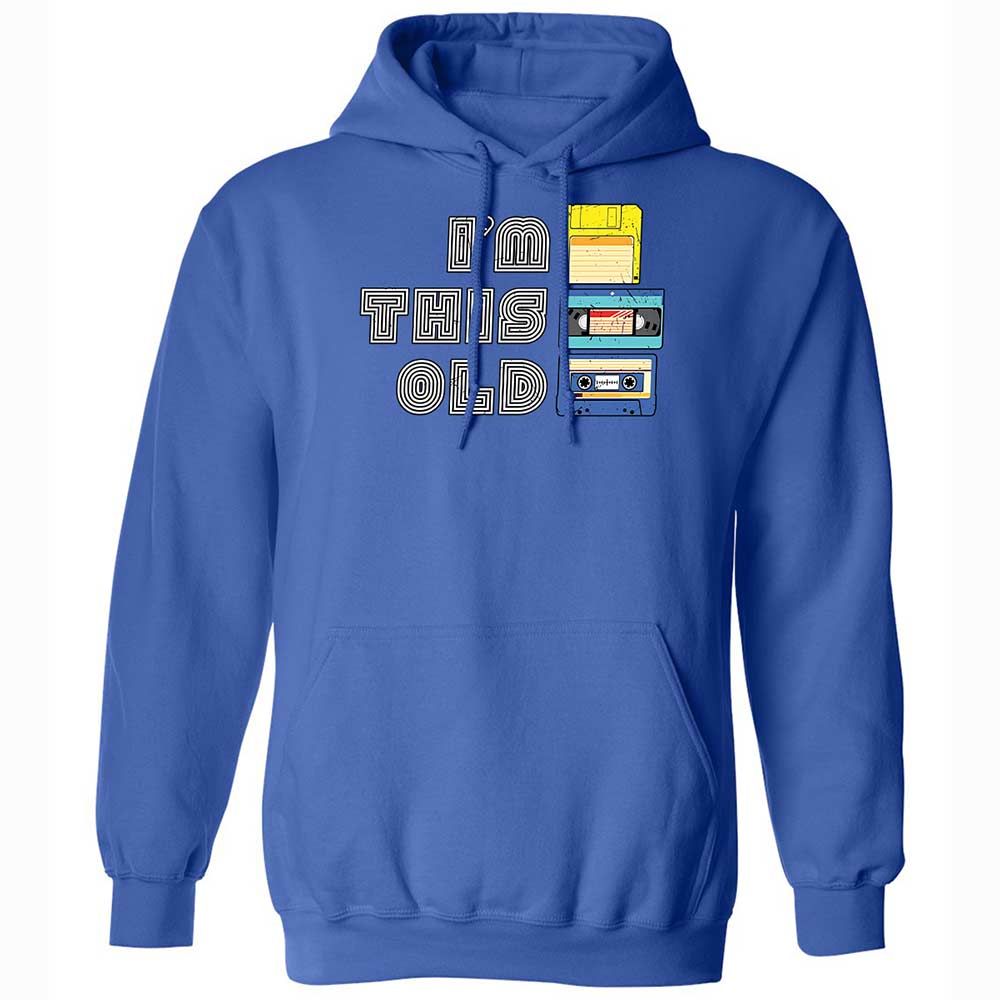 Classic Unisex Hoodie - Black - Royal - 5