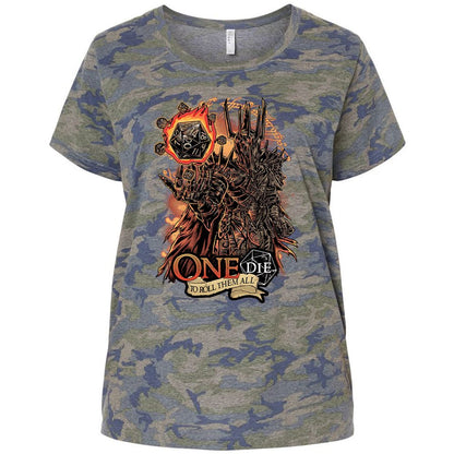 Ladies Curvy Jersey - DH343N6N - Vintage Camo - 5