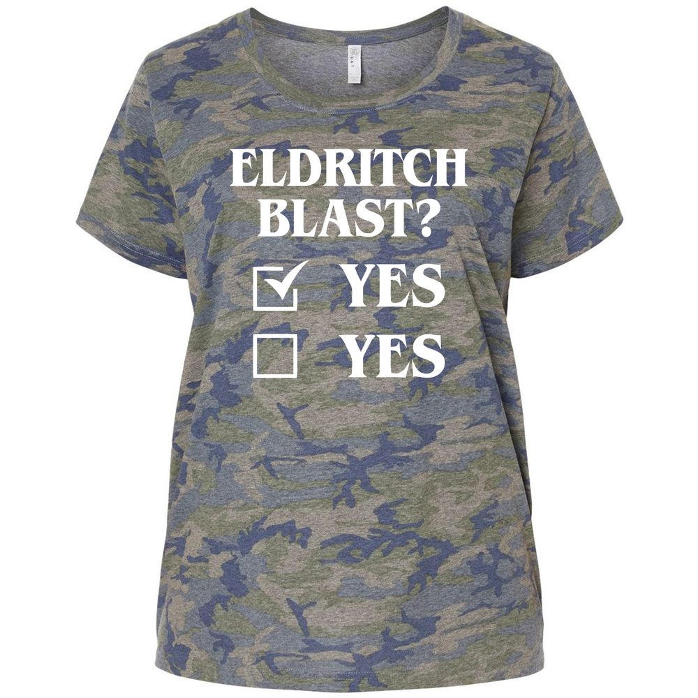 Ladies Curvy Jersey - 1HYKBY6V - Vintage Camo - 5