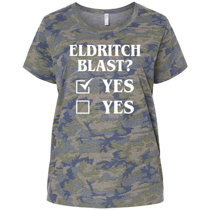 Ladies Curvy Jersey - 1HYKBY6V - Vintage Camo - 5