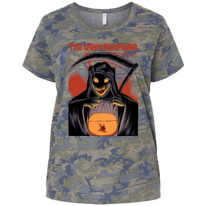 Ladies Curvy Jersey - 81USE9NS - Vintage Camo - 5