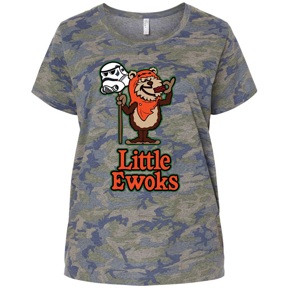 Ladies Curvy Jersey - ASS3A7T9 - Vintage Camo - 5