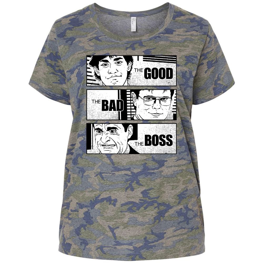 Ladies Curvy Jersey - LGLWFQW9 - Vintage Camo - 5