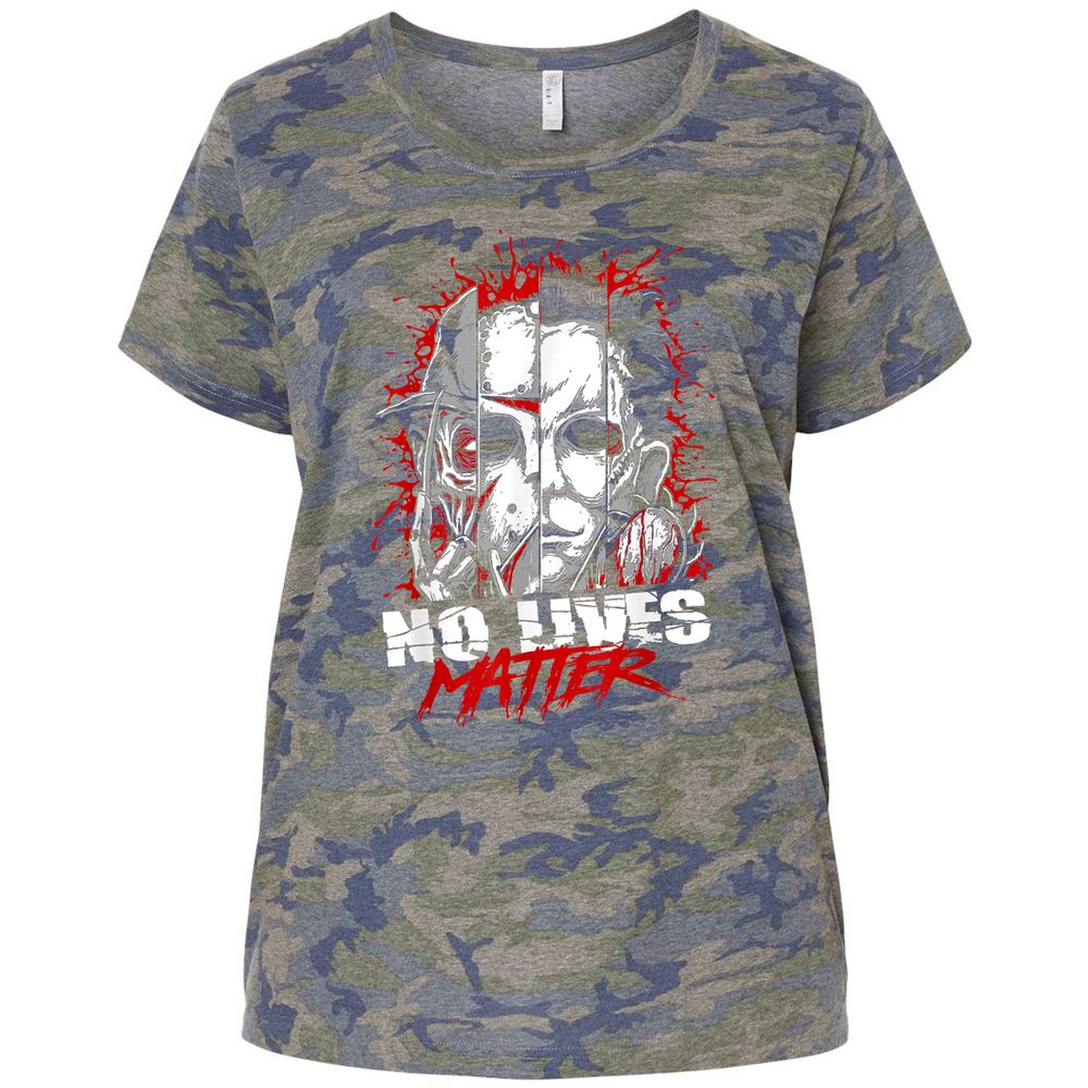 Ladies Curvy Jersey - Z9L9GLRG - Vintage Camo - 5