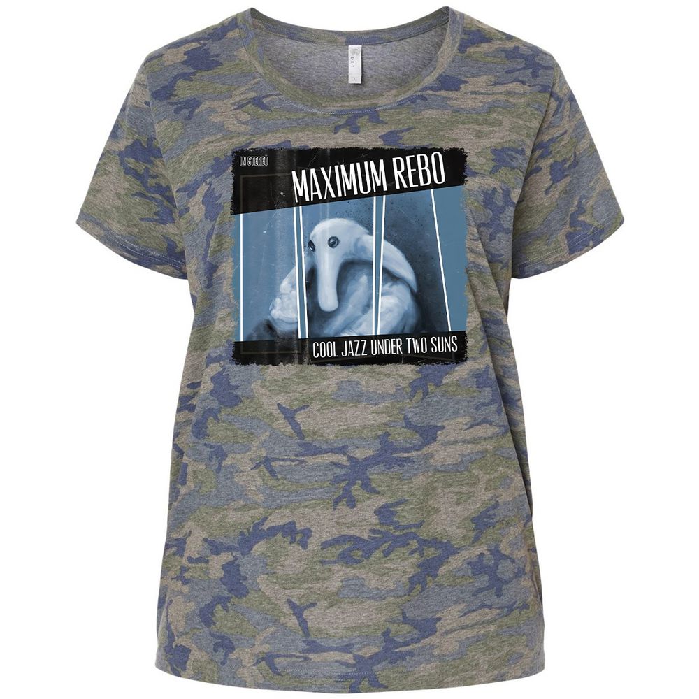 Ladies Curvy Jersey - 24Q8CSTT - Vintage Camo - 5