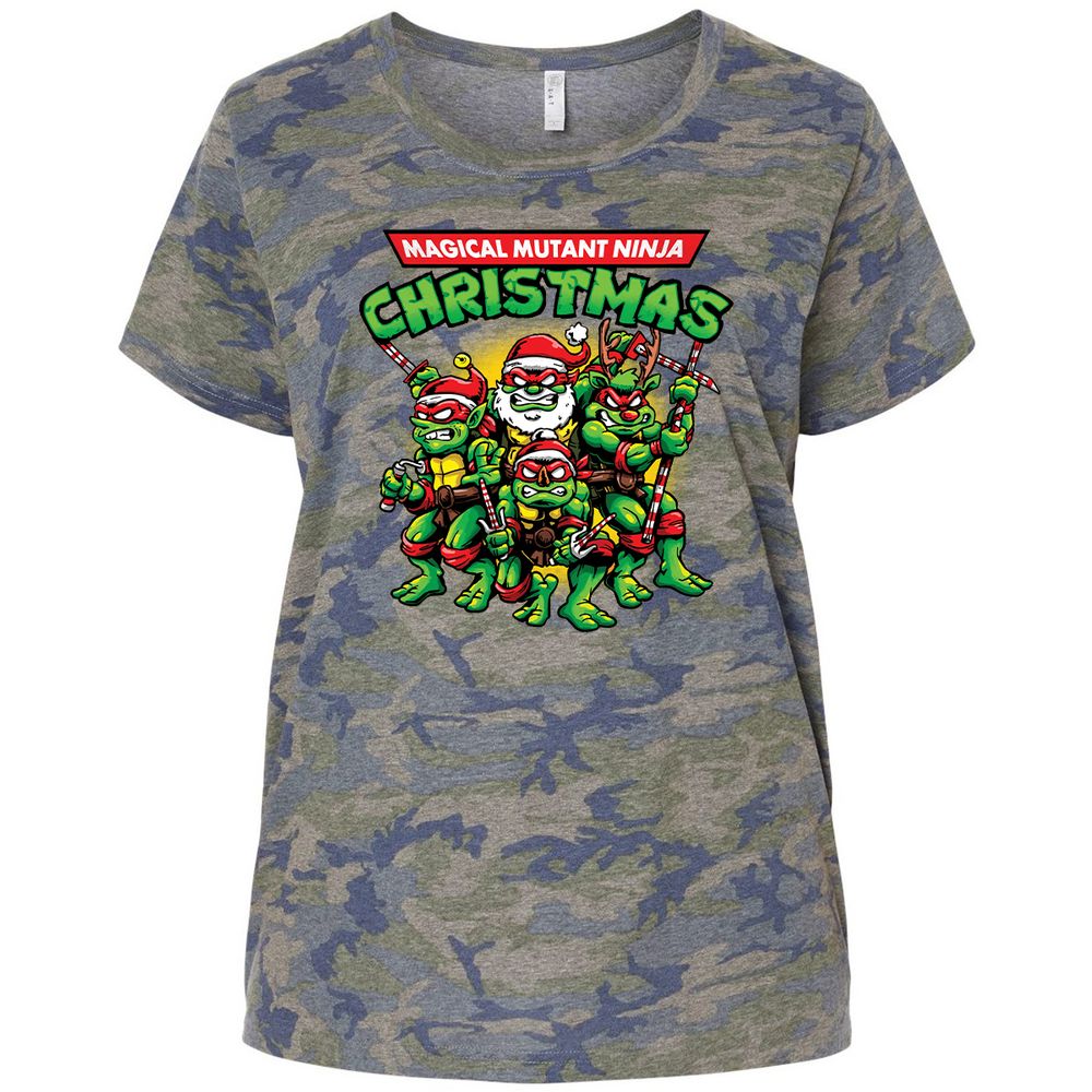 Ladies Curvy Jersey - 5SZDA4P1 - Vintage Camo - 5