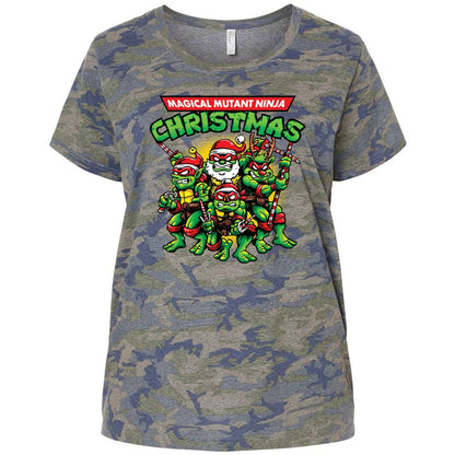 Ladies Curvy Jersey - 5SZDA4P1 - Vintage Camo - 5