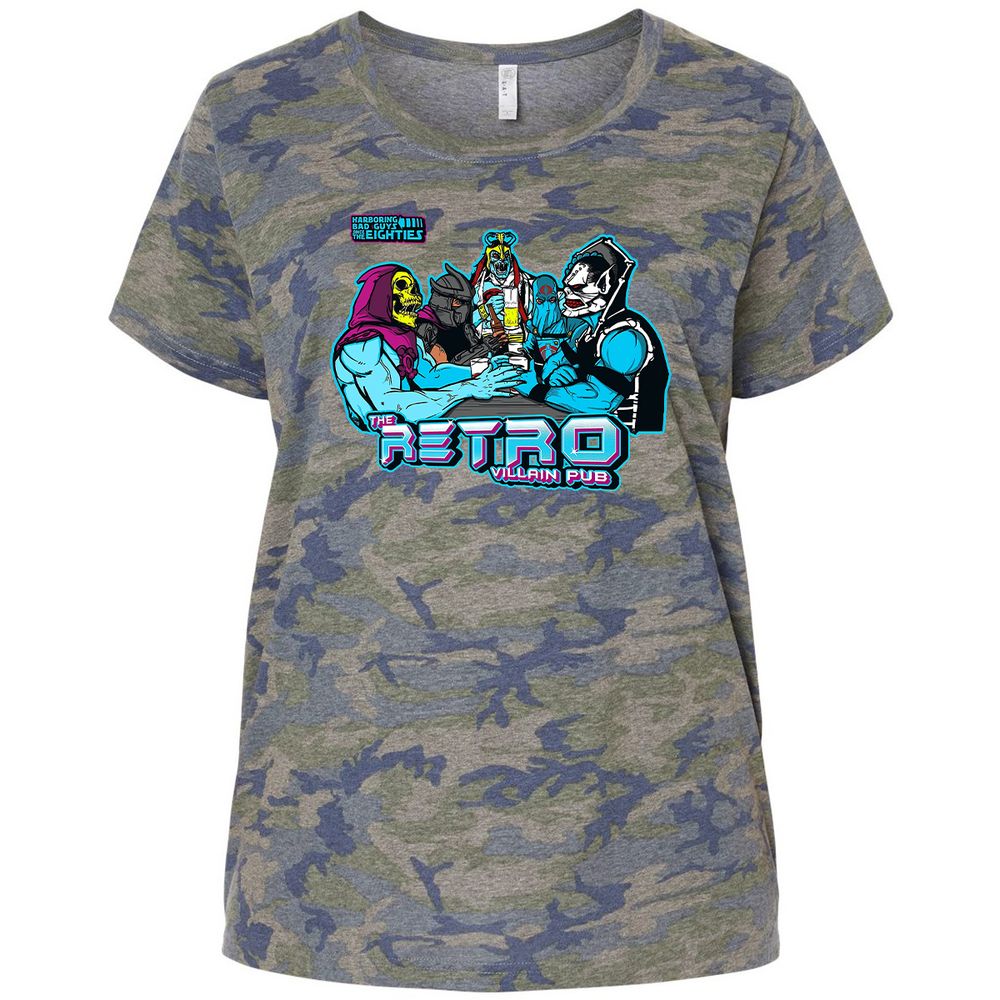 Ladies Curvy Jersey - 4VRMYQ7E - Vintage Camo - 5